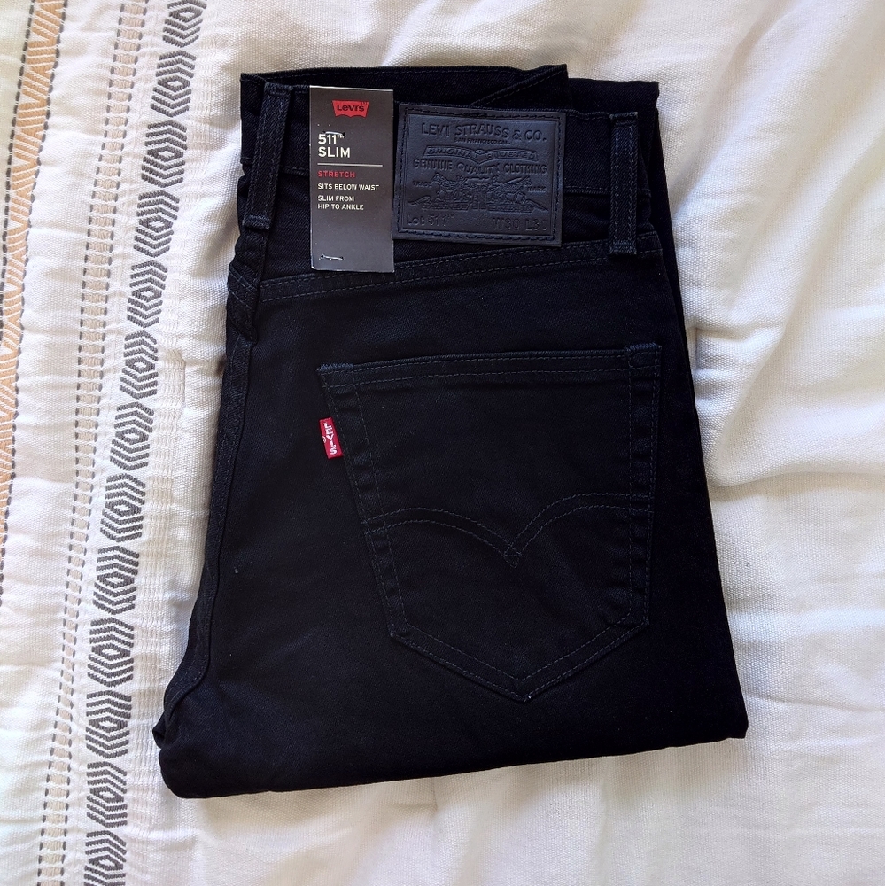 Levi's 511 Slim Fit Stretch Jeans (Nightshine, 30x30) 04511150703030